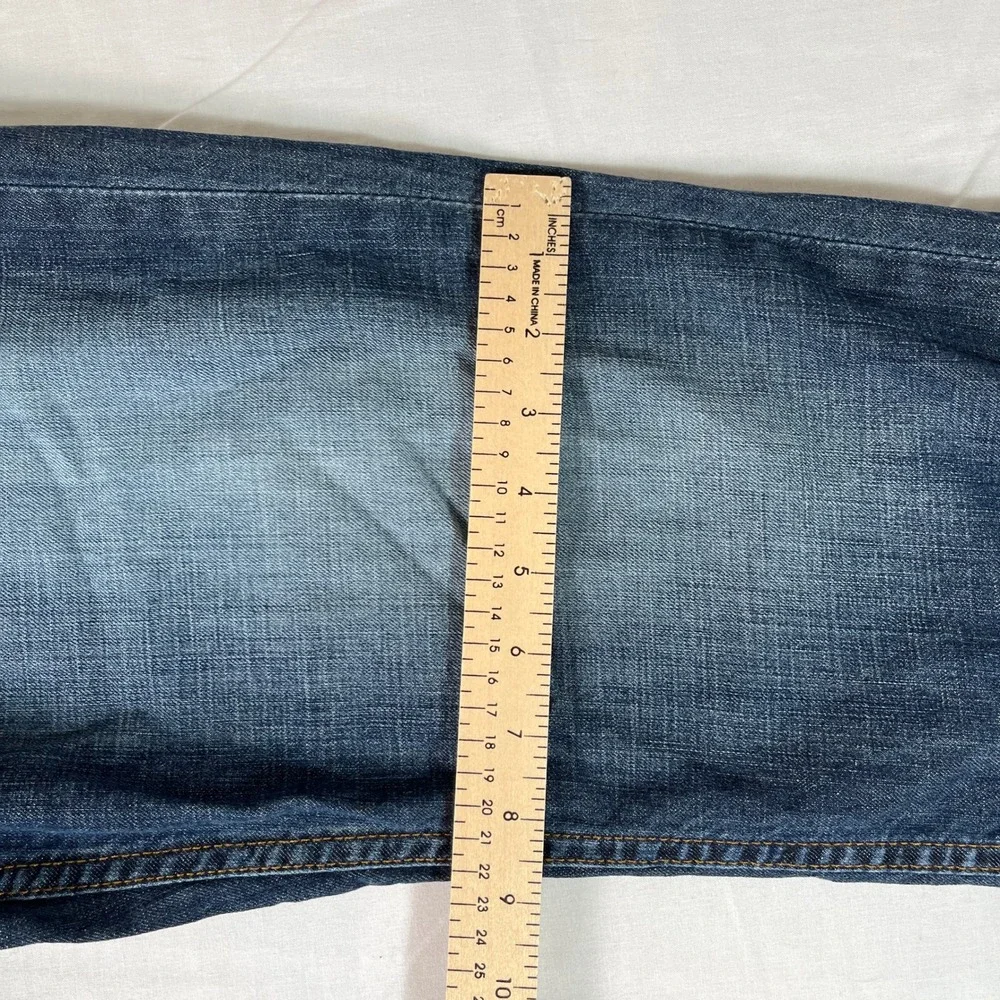 Levi's 514 Straight Fit Jeans Mens 33x30 Blue Excellent Mid Wash Denim Pants